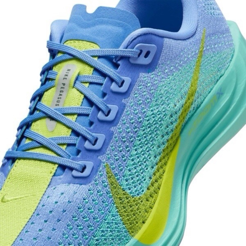new Women's 7 nike Pegasus Plus Running Shoes FQ7261-401 royal pulse/green frost - Picture 7 of 8